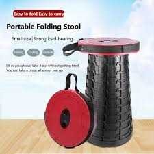 Outdoor Telescopic Stool Retractable Chair Seat