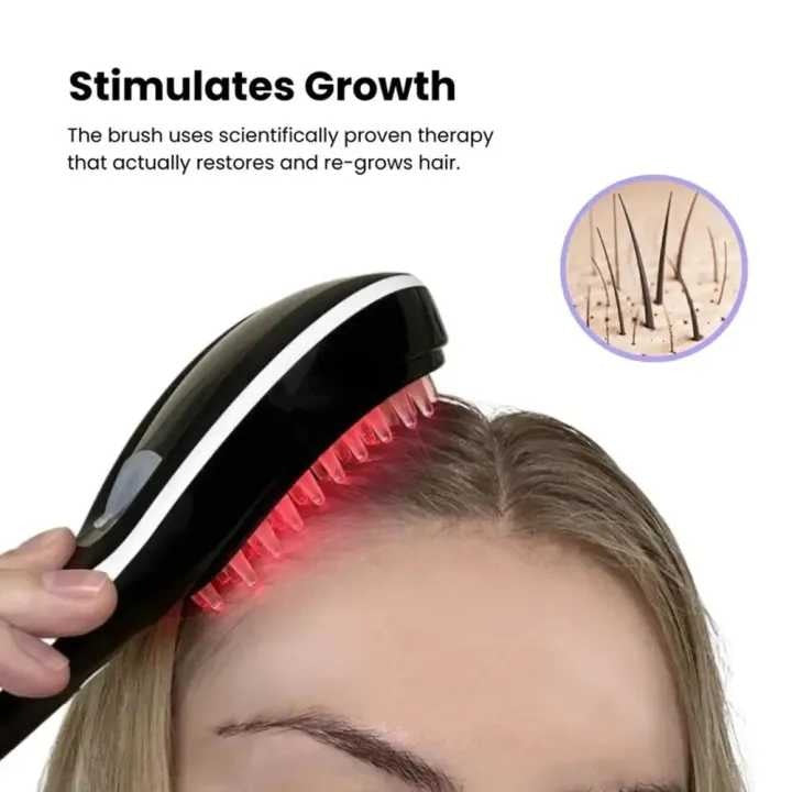 Electric Massage Comb For Hair Loss Prevention