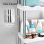 2 Tier Over the Toilet Rack, Stainless Steel