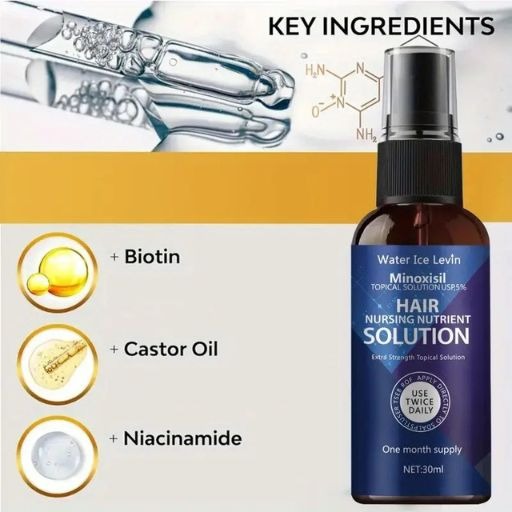 Nourishing Hair Spray for Men and Women - Moisturizing Scalp Care