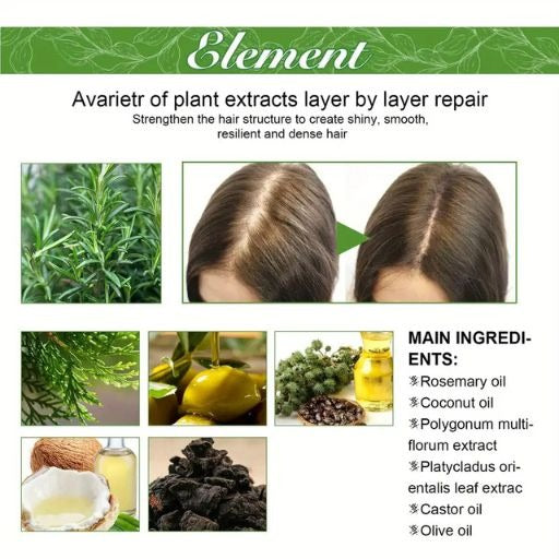 60ml Rosemary Mint Scalp And Hair Strengthening Oil