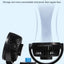 Portable Electric Car Fans 360 Degree Rotatable 2 Speed Five Blade 12V Cooling Air Fan for SUV, RV, Vehicles