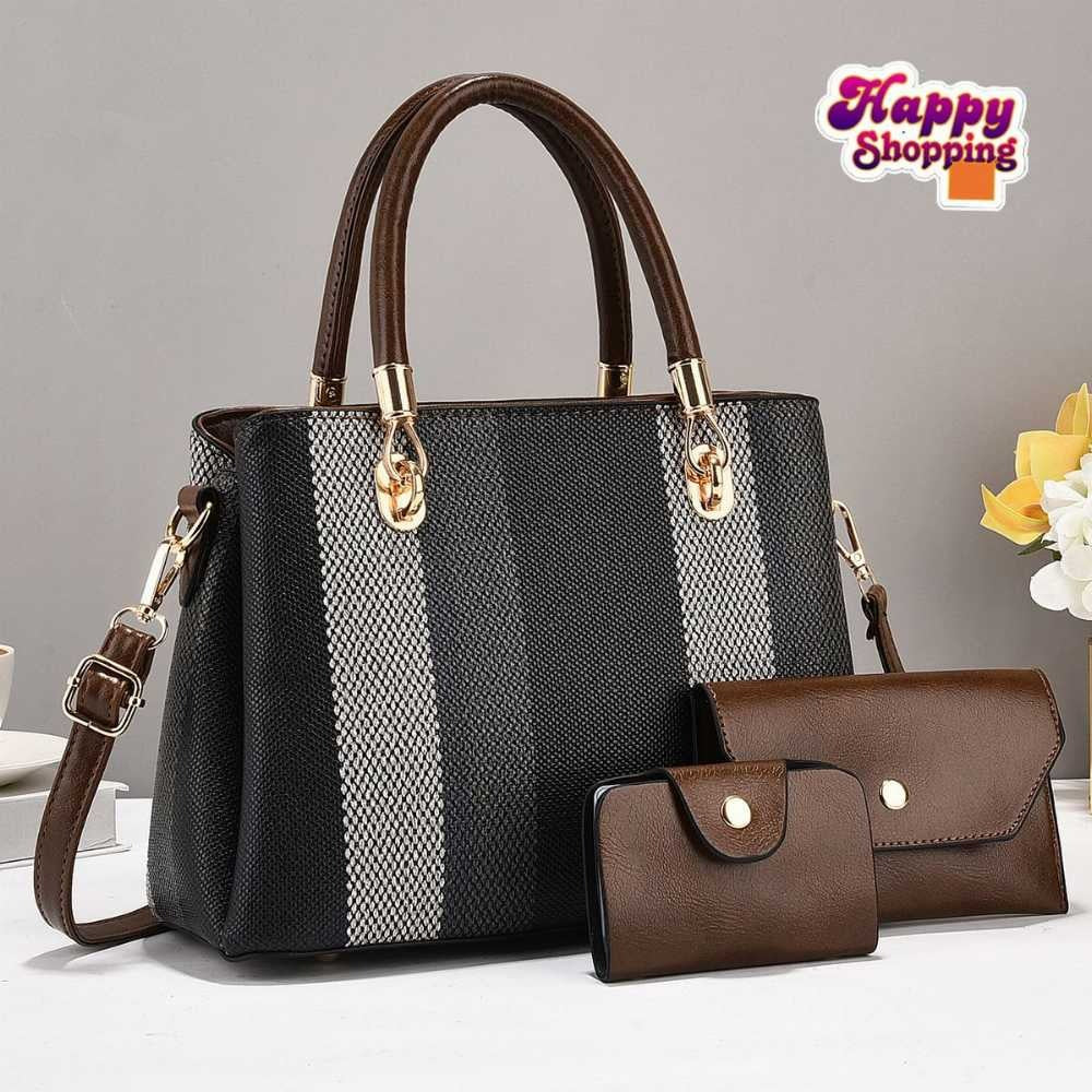 3pcs Printed Shoulder bag ser For Girls