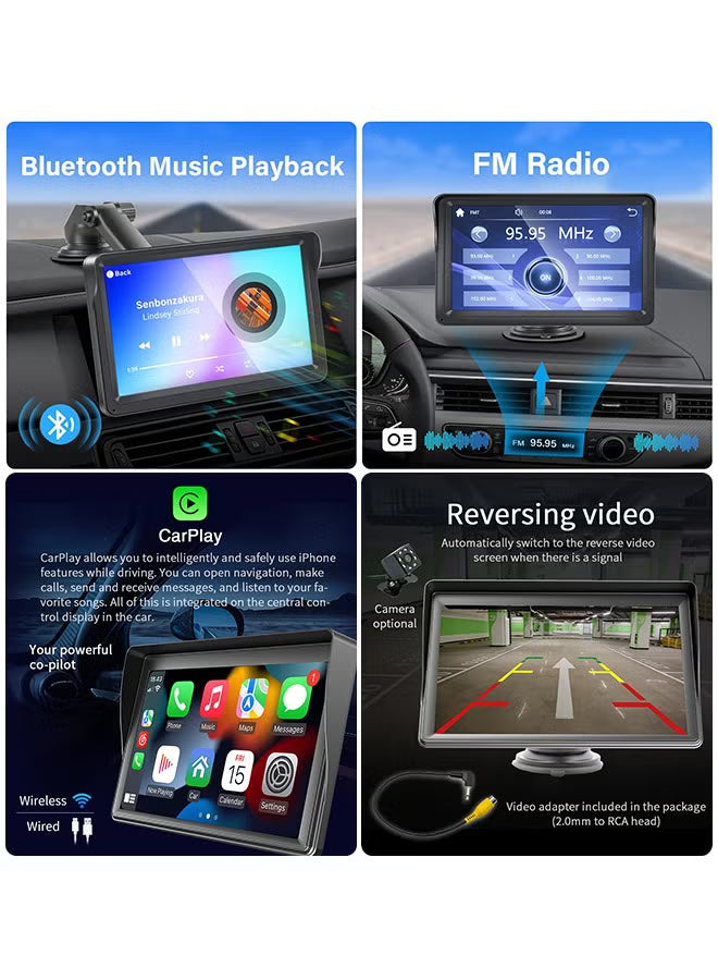 7 Inch Touch Screen Car Display