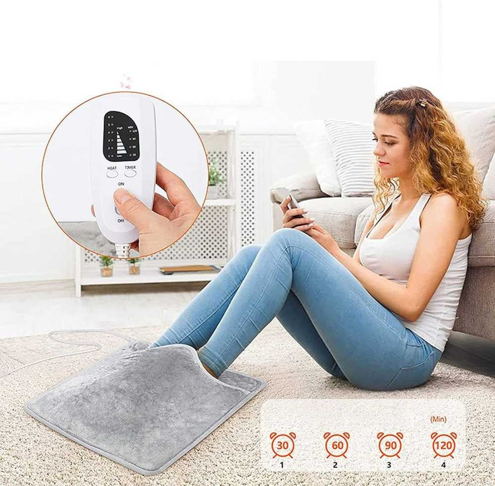 Electric Foot Heating Pad – 6-Level Fast Heating