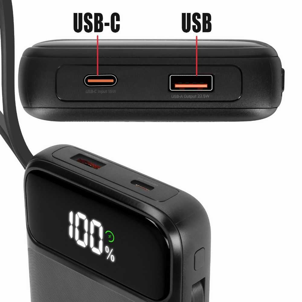 3-in-1 Magnetic Wireless Power Bank (Model QU-113)