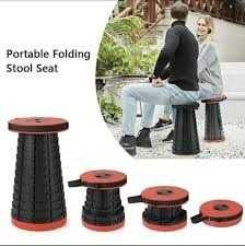 Outdoor Telescopic Stool Retractable Chair Seat