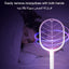 Electric Fly Swatter & Mosquito Zapper – 2-in-1 USB Rechargeable