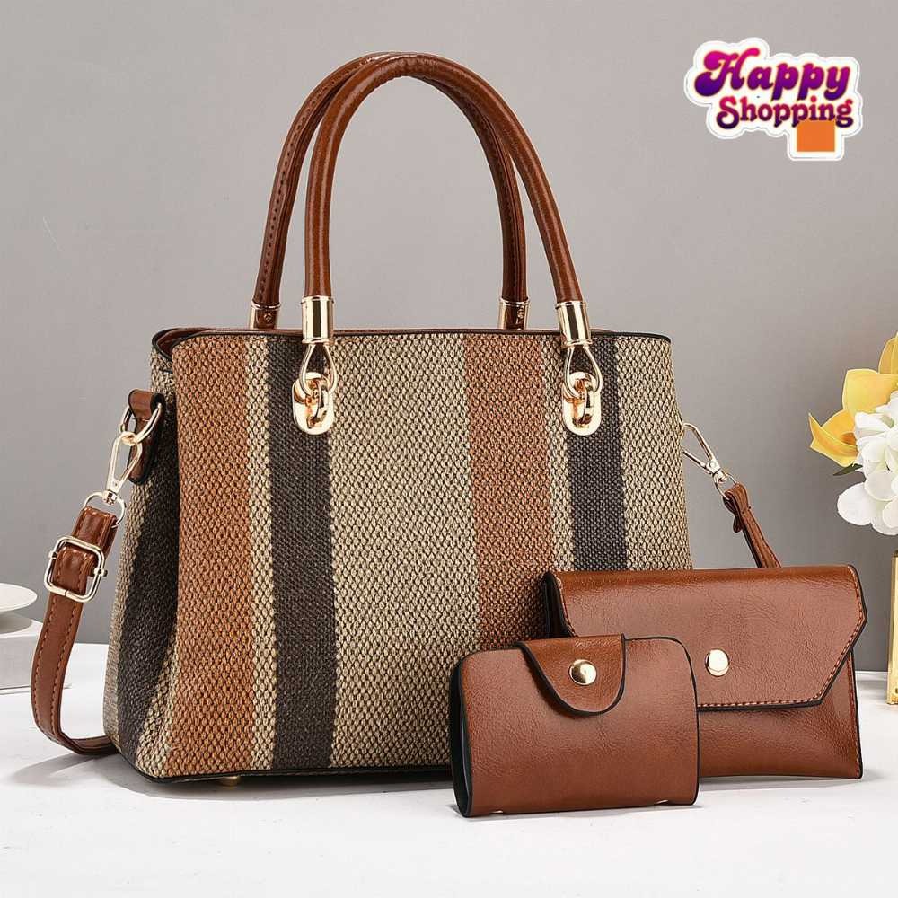 3pcs Printed Shoulder bag ser For Girls