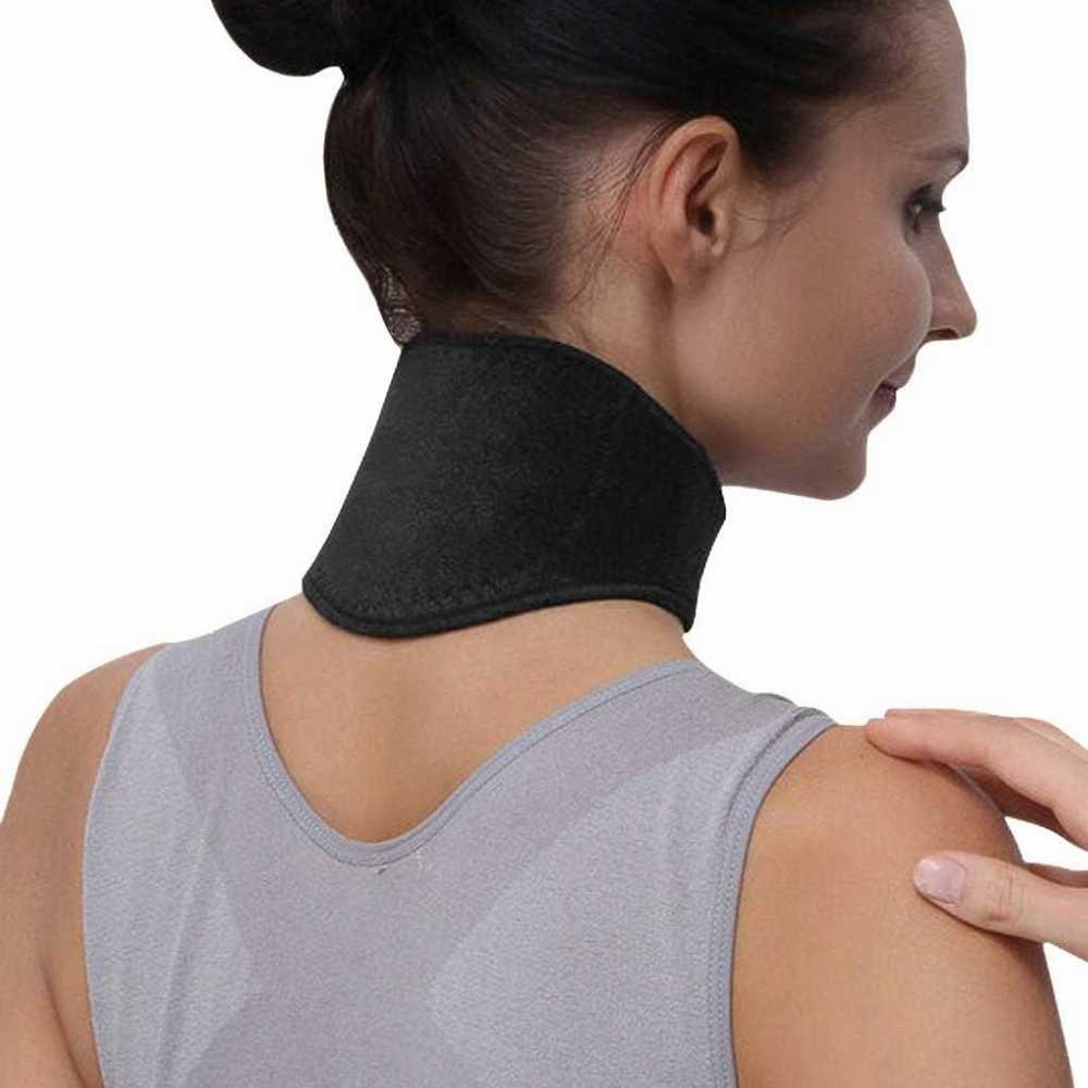 Self Heated Neck Brace – Heating Pad Cervical Support Wrap