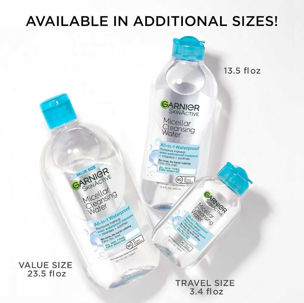 Garnier Micellar Water For Waterproof Makeup,