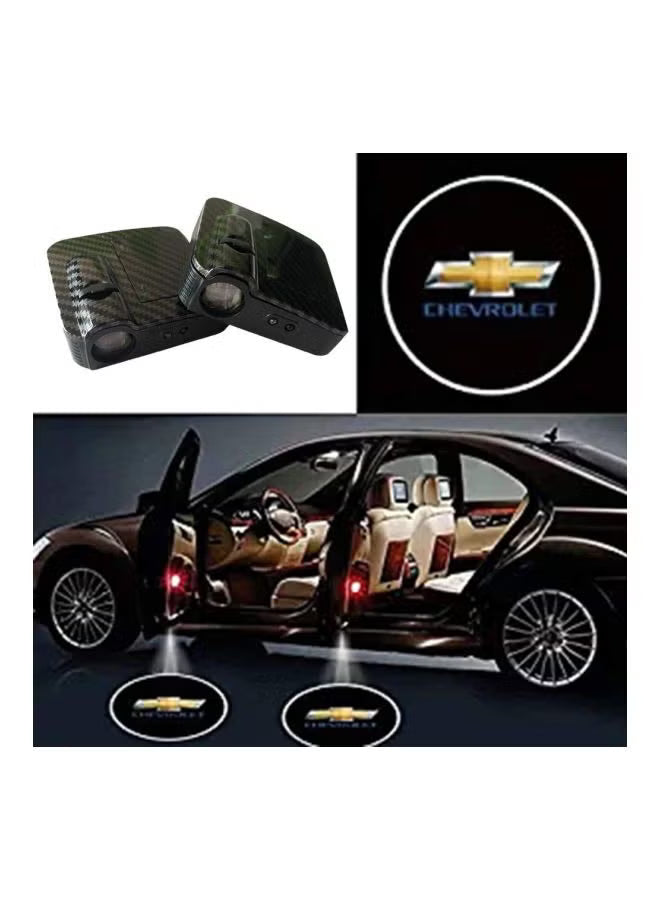 2-Piece Logo Designed LED Door Light