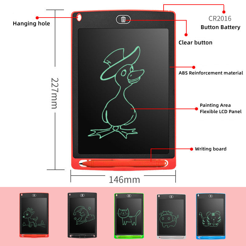 Lcd kids drawing tablet