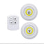 Wireless LED Night Light with Remote Control ( Pack Of 2 )