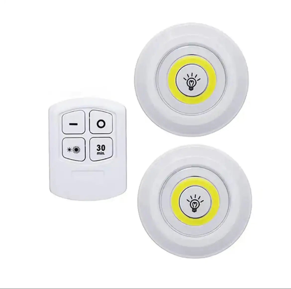 Led Night Light With Remote Control Wireless LED Night Light with Remote Control ( Pack Of 2 ) – KSA DROP