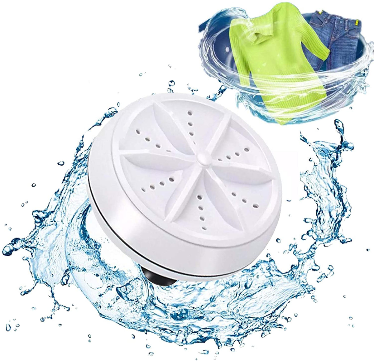 Compact Drop Washing 2 in 1 Mini Washing Machine – KSA DROP
