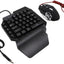 One Hand RGB Gaming Keyboard and Mouse Combo