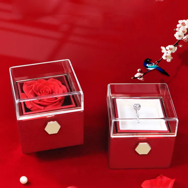 Rotating Rose Gift Box – KSA DROP