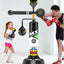 Speed Bags Boxing Reflex, Punching Bag with Spinning Bar, Height Adjustable Freestanding Speed Trainer