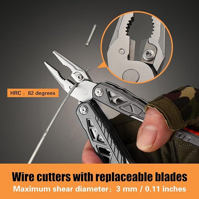 Multi Tool Pin Upgraded 18 in 1 Multitool ,Professional Stainless Steel – KSA DROP