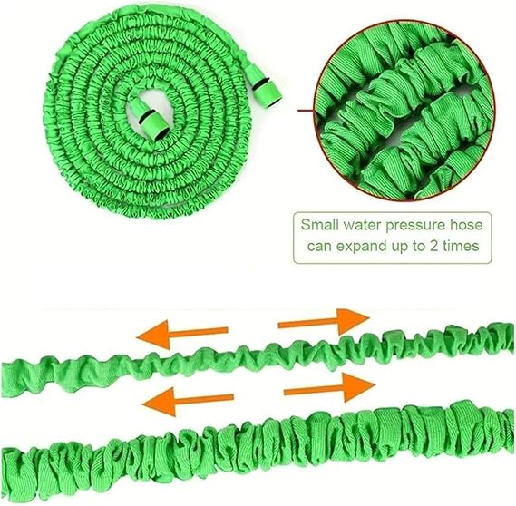 Expandable Garden Hose Pipe with Nozzle