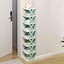 X-Shaped Shoe Rack