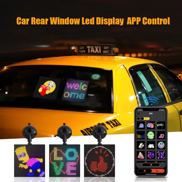 Car Rear Window LED Display – KSA DROP
