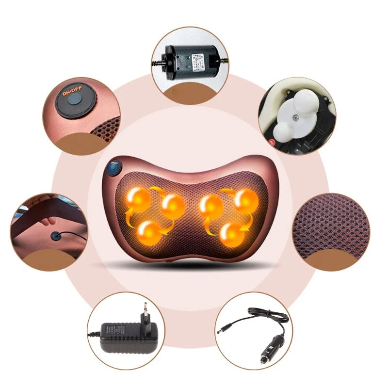 ELECTRIC NECK AND BODY MASSAGE PILLOW